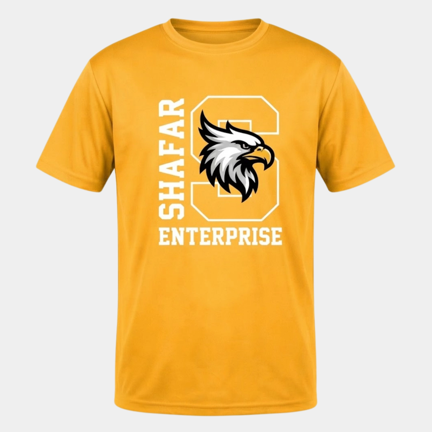 Custom Yellow Graphic T-Shirt Custom Yellow Graphic T-Shirt