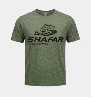 Custom Olive Green Fishing T-Shirt
