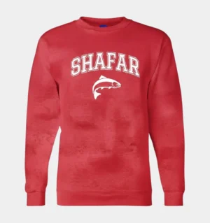 Custom Red Fishing Sweatshirt