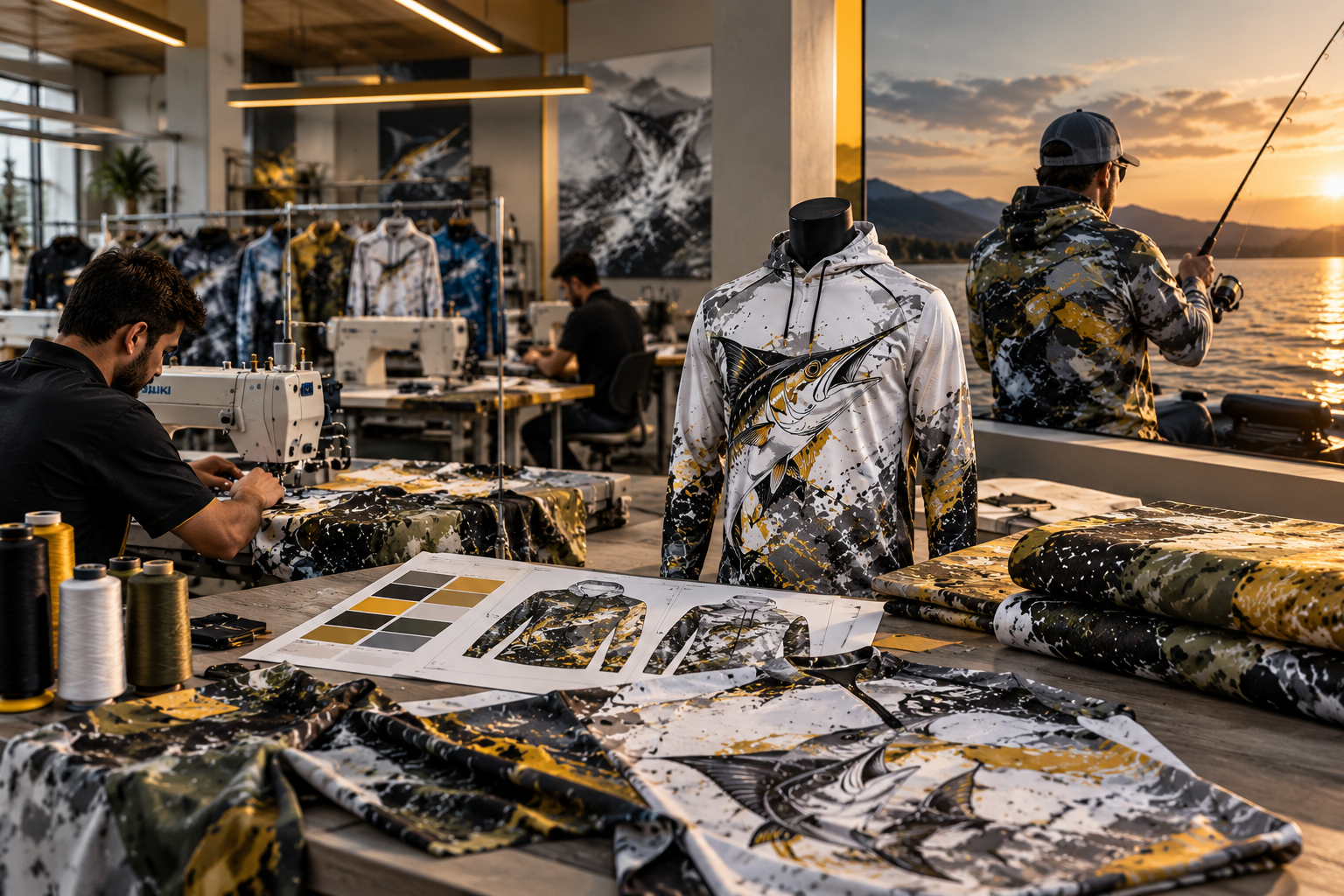 Custom Fishing Apparel: Benefits of Private Label Manufacturing for Your Brand